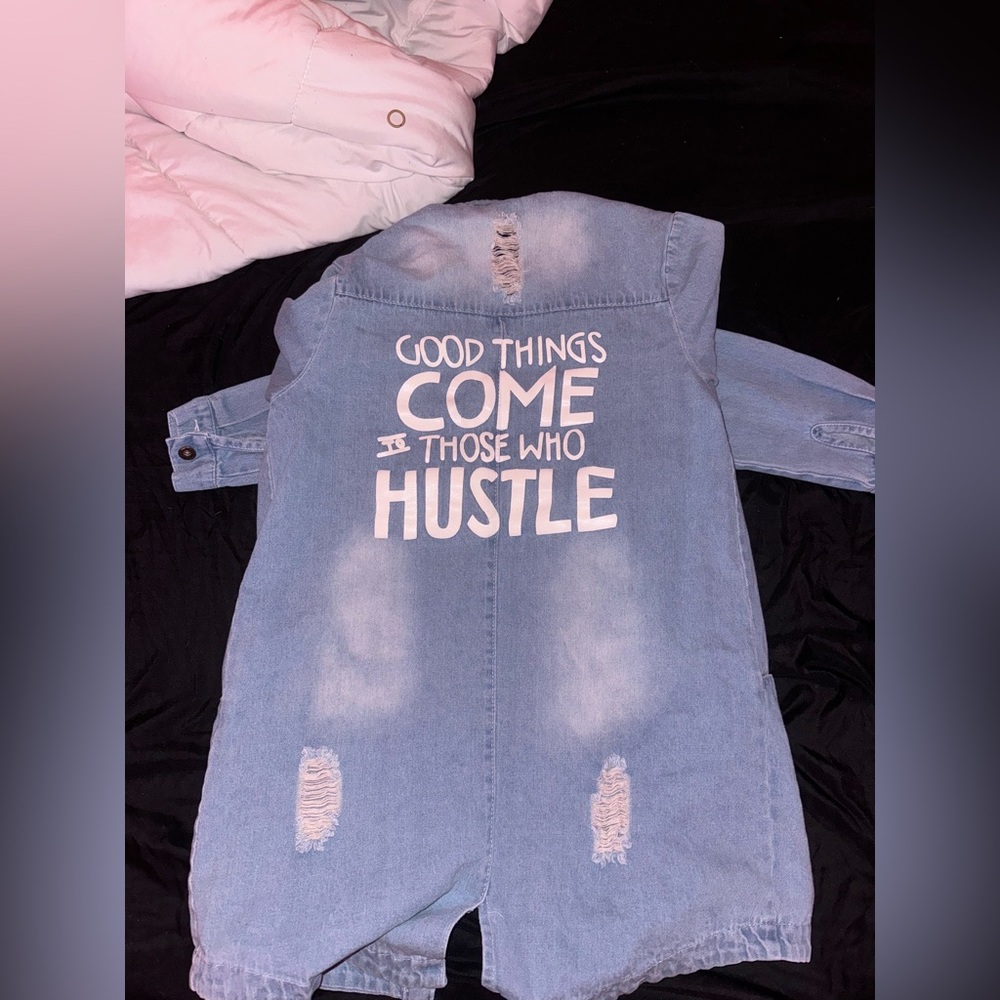 Good things come to those who wait. Jacket